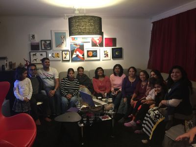 Carol Singing at Bro. Veer & Sis. Anita Seth Residence